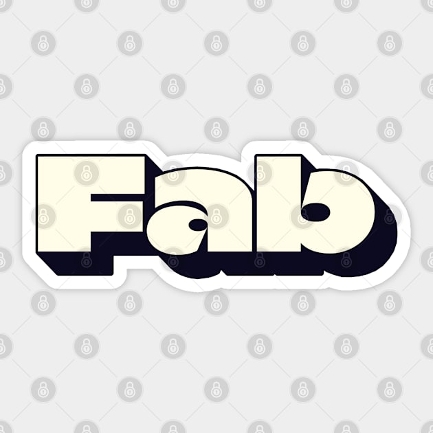 FAB Sticker by Timeless Chaos